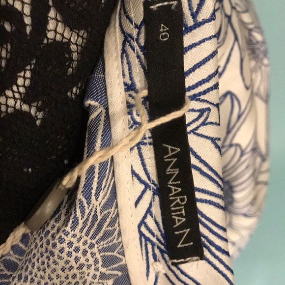 Annarita N Brocade floral skirt Made in Italy - Picture 7 of 8